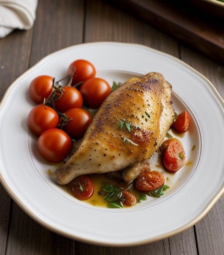 Portuguese Garlic Chicken recipe image