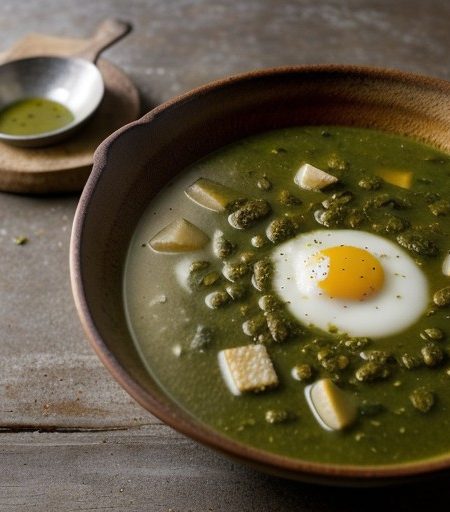 Portuguese Green Soup (Caldo Verde recipe image