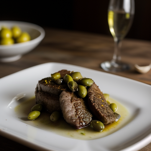 Portuguese Pork With Lemon recipe image