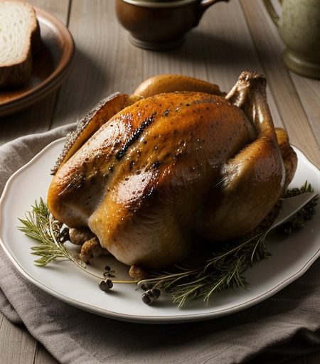 Portuguese Roast Turkey recipe image