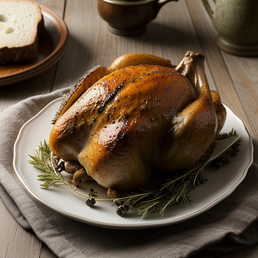 Portuguese Roast Turkey recipe image