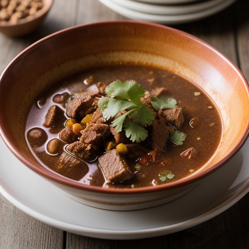 Posole (Mexican Pork & Chile Stew recipe image