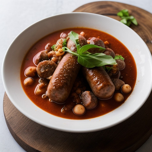Posole & Sausages recipe image