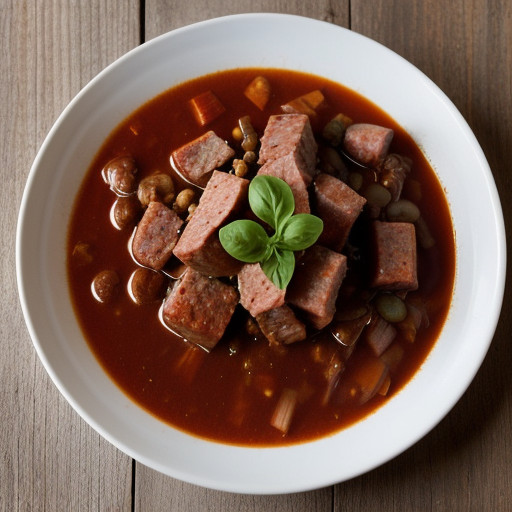 Posole and Sausages recipe image