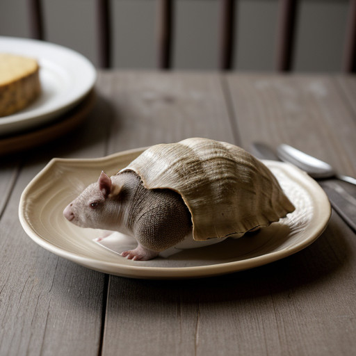 Possum on the Half Shell (Armadillo recipe image