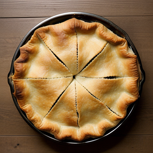 Pot Pie With Greens recipe image