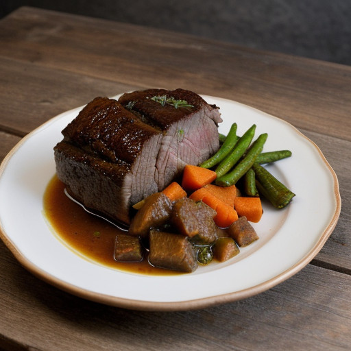 Pot Roast Caribe recipe image