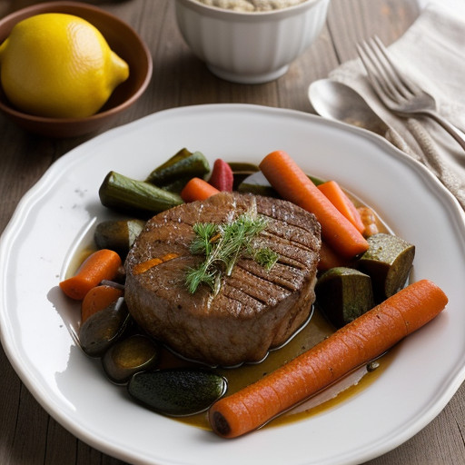 Pot Roast WLTH Vegetables recipe image