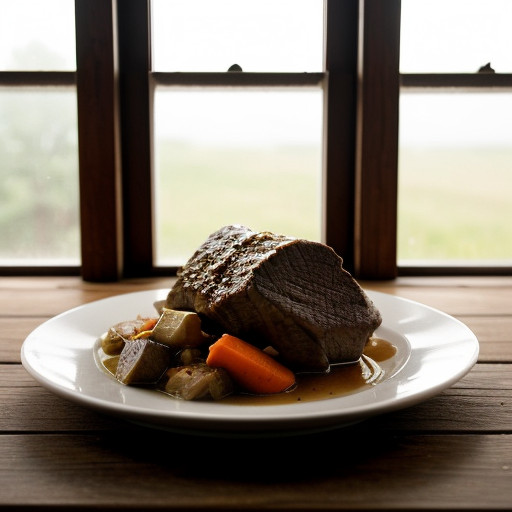 Pot Roast of Buffalo recipe image