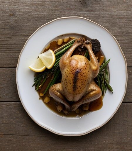 Pot-Roasted Chicken recipe image