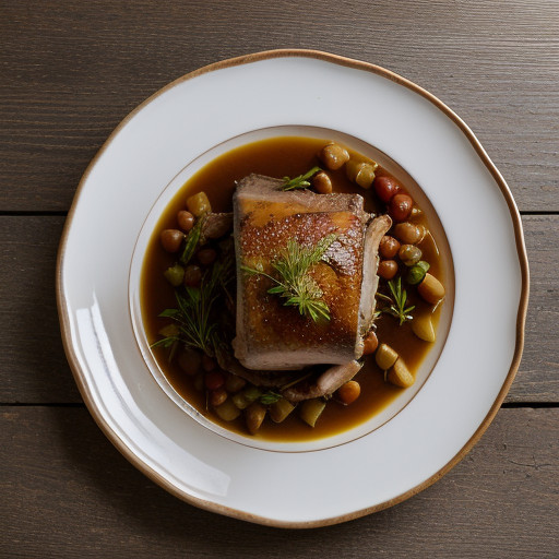 Pot Roasted Pork recipe image
