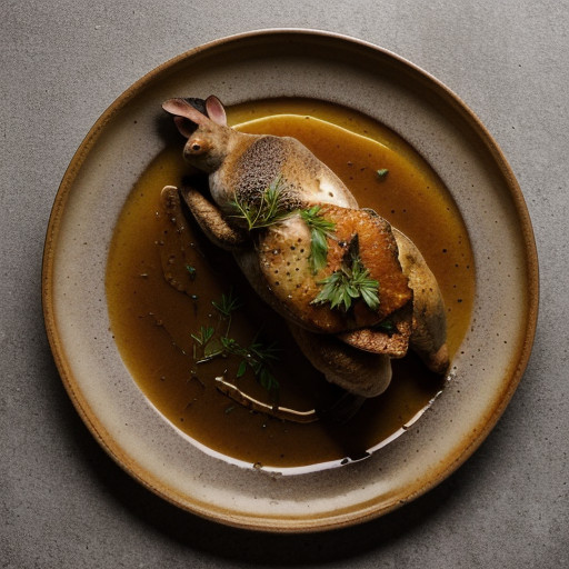 Pot Roasted Rabbit recipe image