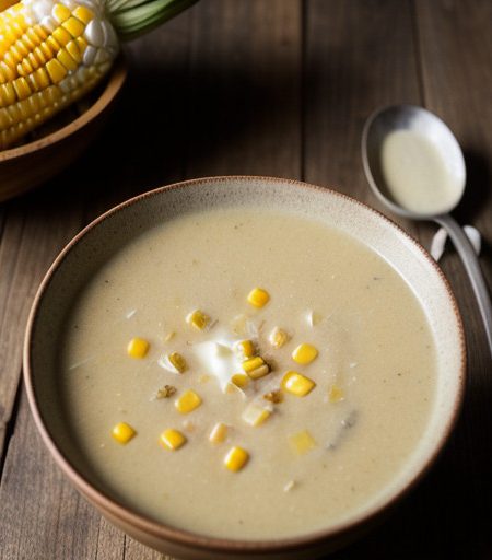 Potage De Ble ( Corn Soup recipe image