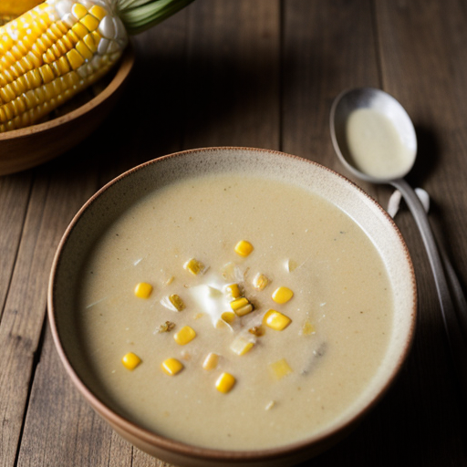 Potage De Ble ( Corn Soup recipe image