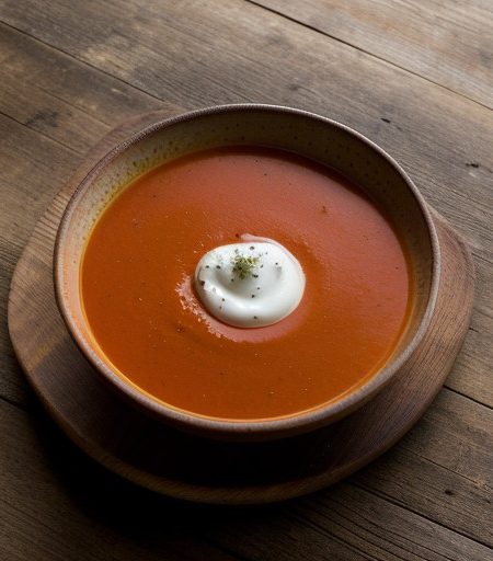 Potage De Tomate a La Basilic (Tomato Soup Wi recipe image