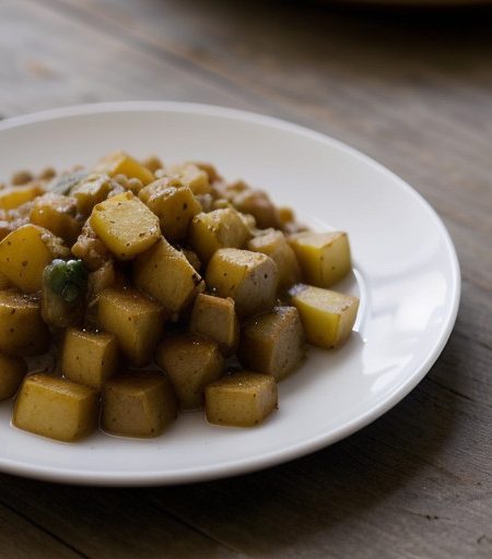 Potato Ala Picante recipe image