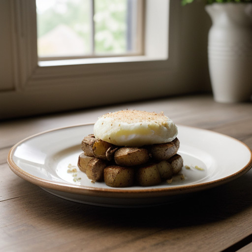 Potato-Andouille Hash - Bon Appetit recipe image