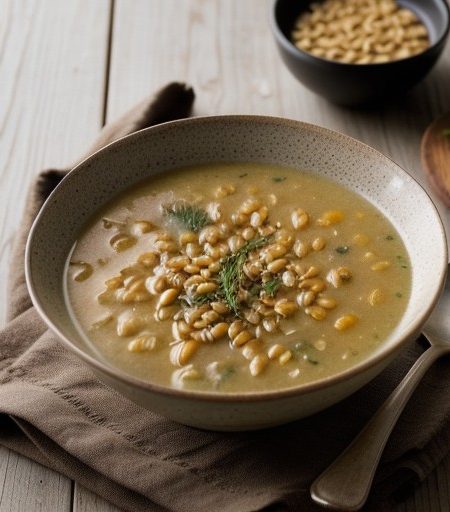 Potato Barley Soup recipe image