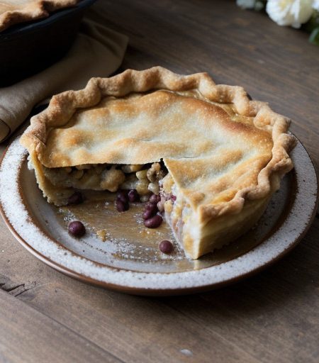 Potato & Bean Pie. recipe image