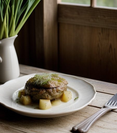 Potato Bonne Femme recipe image