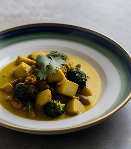 Potato & Broccoli Curry recipe image