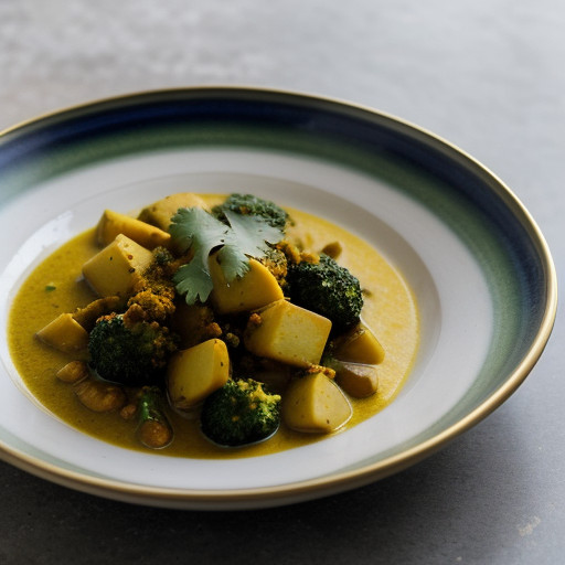 Potato & Broccoli Curry recipe image