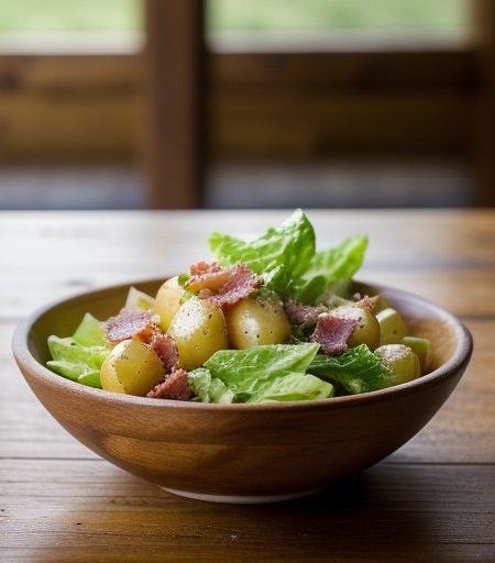 Potato Caesar Salad recipe image