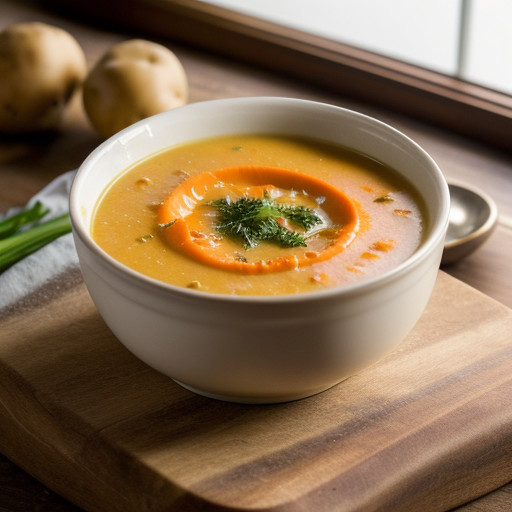 Potato Cheddar & Ale Soup recipe image