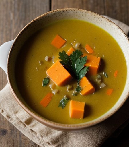Potato Cheddar and Ale Soup recipe image