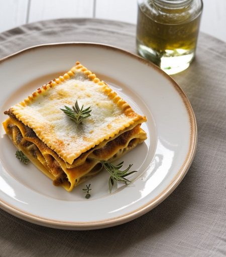 Potato & Cheese Lasagna recipe image
