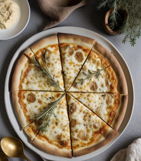Potato-Cheese Pizza recipe image