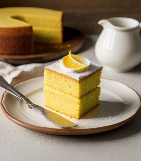 Potato-Flour Sponge Cake  recipe image