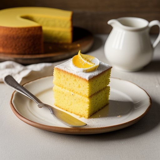Potato-Flour Sponge Cake  recipe image