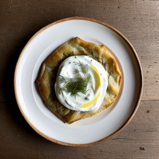 Potato Galette W/ Smoked Salmon & Dill Creme Fraiche - Bo recipe image