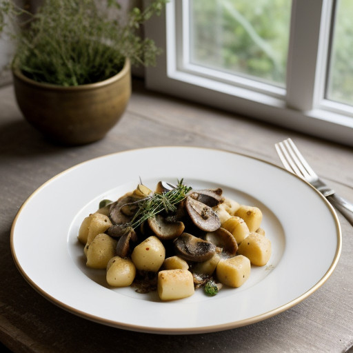 Potato Gnocchi With Wild Mushrooms And recipe image