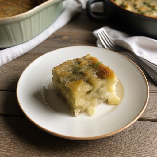 Potato & Leek Casserole recipe image