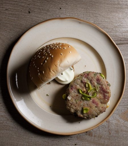 Potato-Mushroom Burgers recipe image