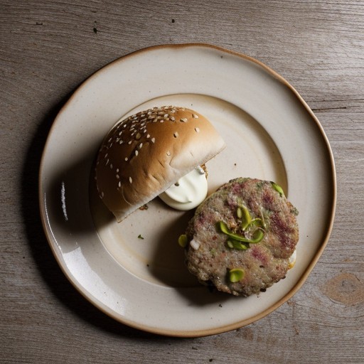 Potato-Mushroom Burgers recipe image