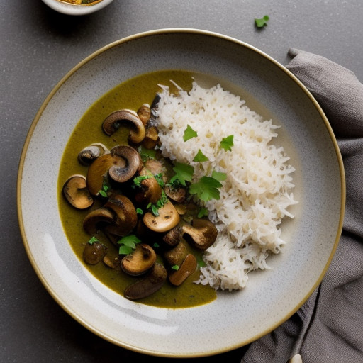 Potato & Mushroom Curry recipe image