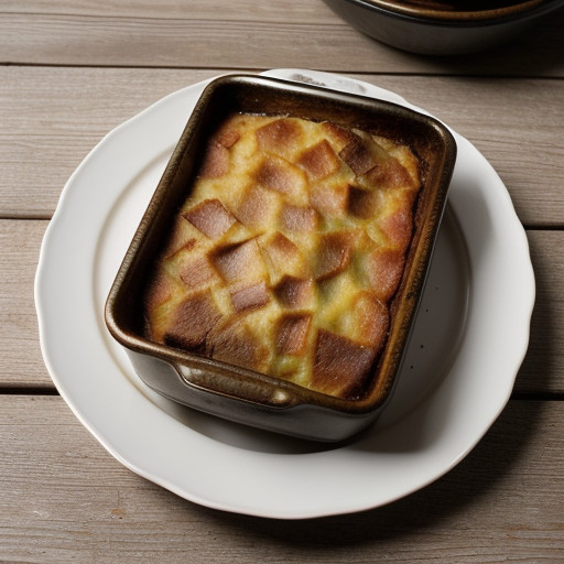 Potato~ Mushroom & Ham Casserole recipe image