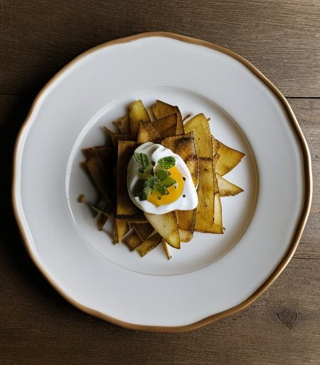 Potato Napoleon recipe image