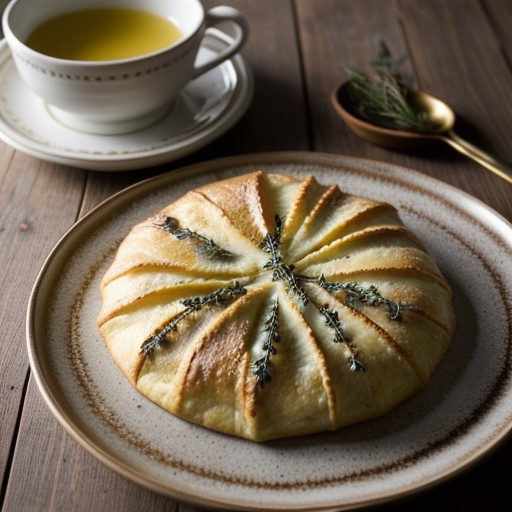Potato Onion Galette recipe image
