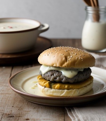 Potato Pan Burger recipe image