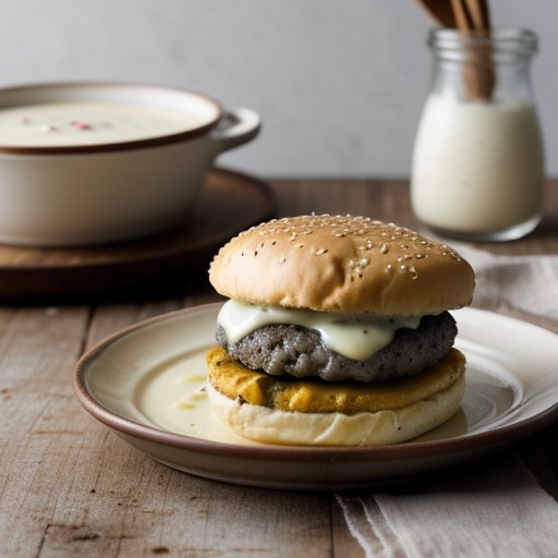 Potato Pan Burger recipe image
