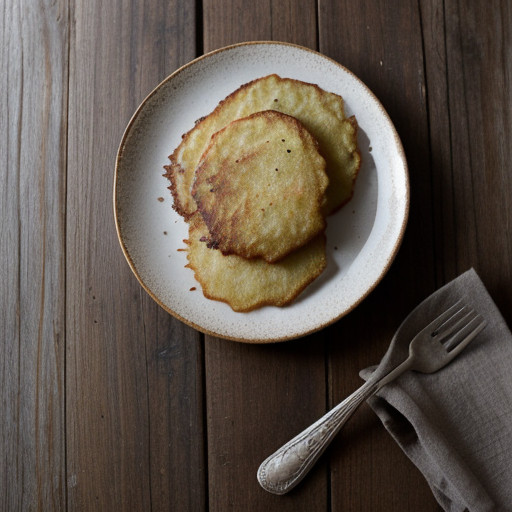 Potato Pancakes (No-Fry Latkes recipe image