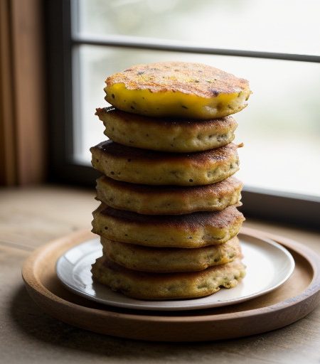 Potato Pancakes With Juniper recipe image