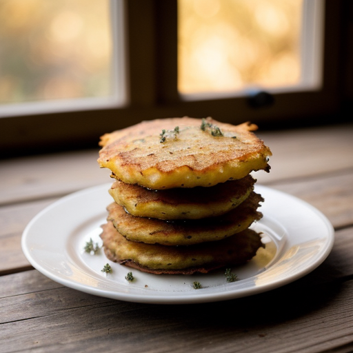 Potato Pancakes With Juniper recipe image