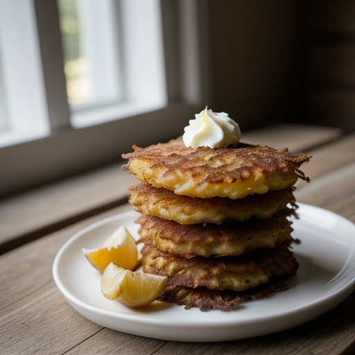 Potato Pancakes or Latkes recipe image