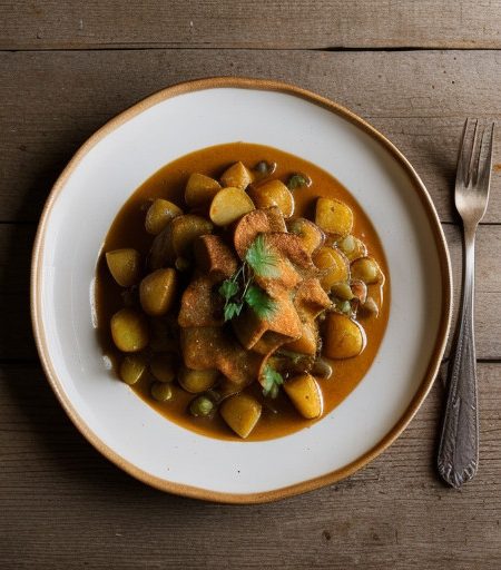 Potato Paprikash (Hungarian Potato Paprikash recipe image