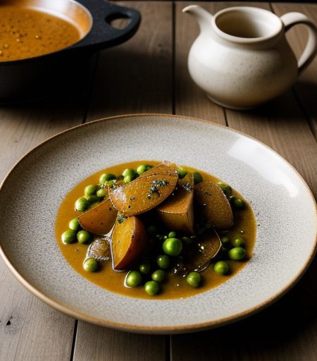 Potato & Pea Stew recipe image